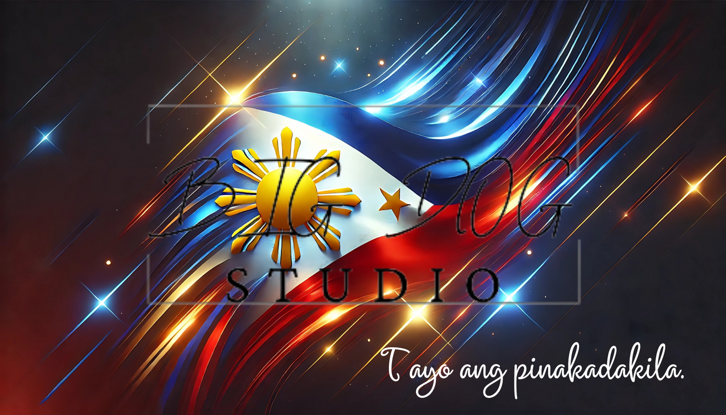 Ceramic Mug Featuring Artwork of the "Tayo ang pinakadakila" Philippines Flag #1 – 11oz Glossy Design