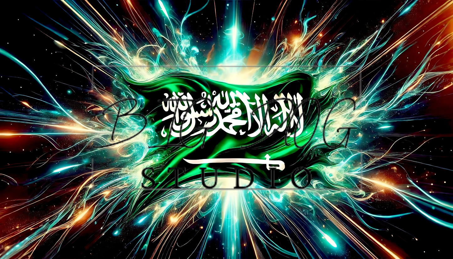 Ceramic Mug Featuring Artwork of the Saudi Arabia Flag #3 – 11oz Glossy Design