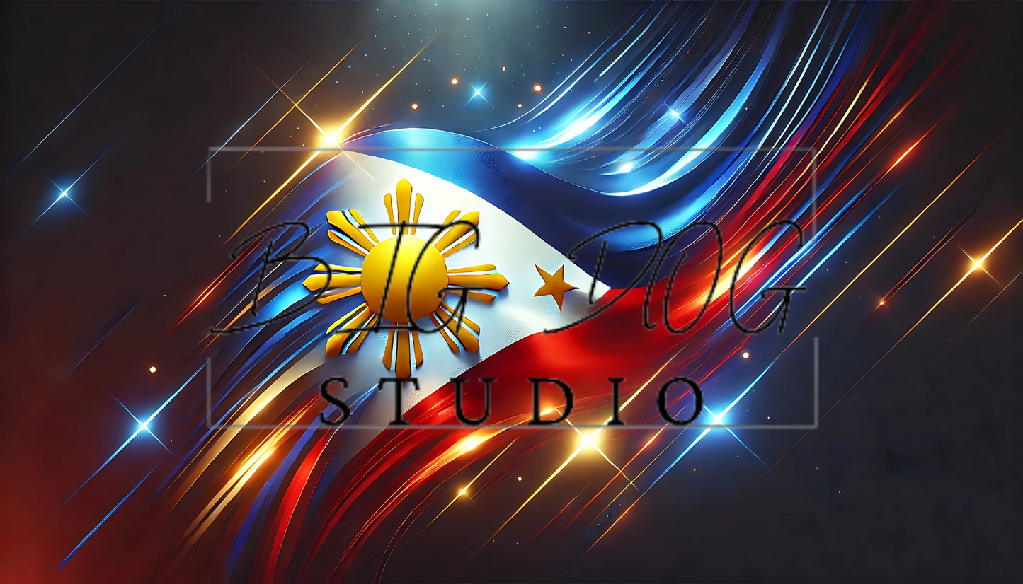 Ceramic Mug Featuring Artwork of the Philippines Flag #1 – 11oz Glossy Design