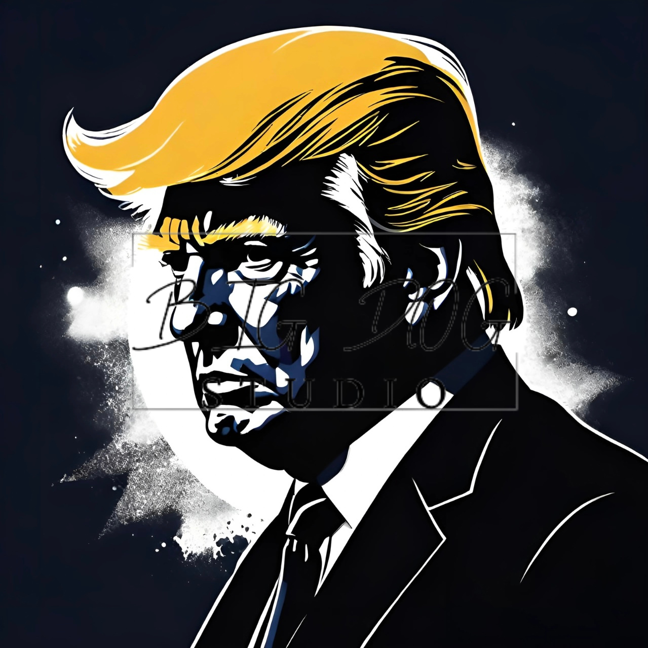 Ceramic Mug Featuring Artwork of Donald Trump #7 – 11oz Glossy Design