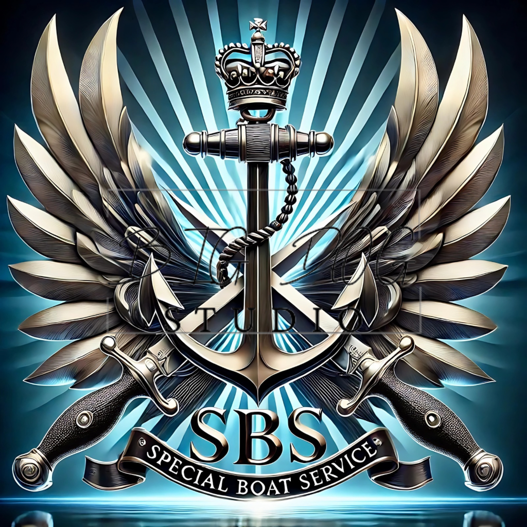 Ceramic Mug Featuring Artwork of the SBS Insignia – 11oz Glossy Design