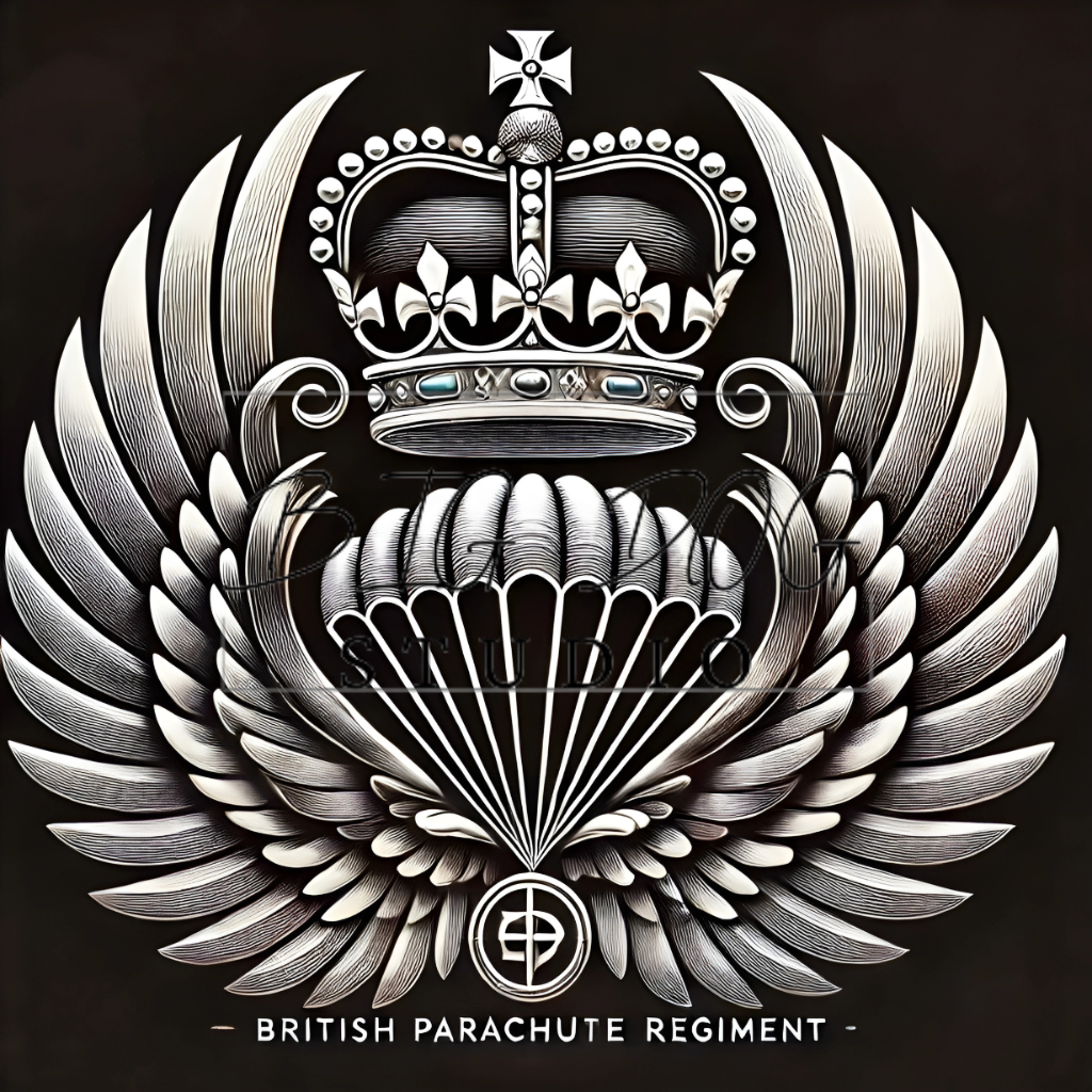Ceramic Mug Featuring Artwork of the British Parachute Regiment Insignia – 11oz Glossy Design