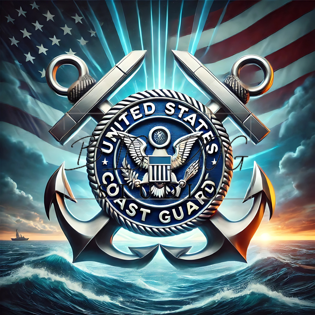Ceramic Mug Featuring Artwork of the U.S. Coast Guard Insignia – 11oz Glossy Design