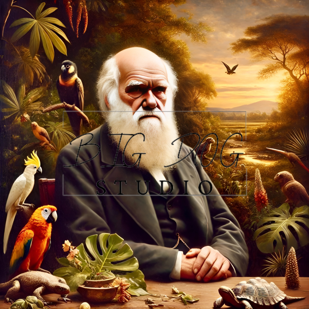 Ceramic Mug Featuring Artwork of Charles Darwin and famous quote #2 – 11oz Glossy Design