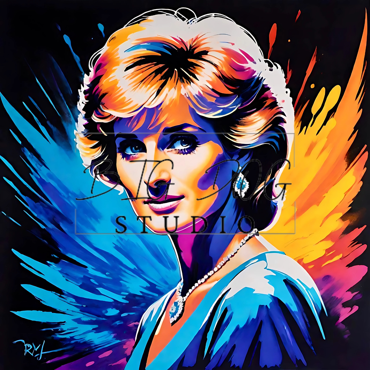 Ceramic Mug Featuring Artwork of Diana, Princess of Wales and famous quote #2 – 11oz Glossy Design