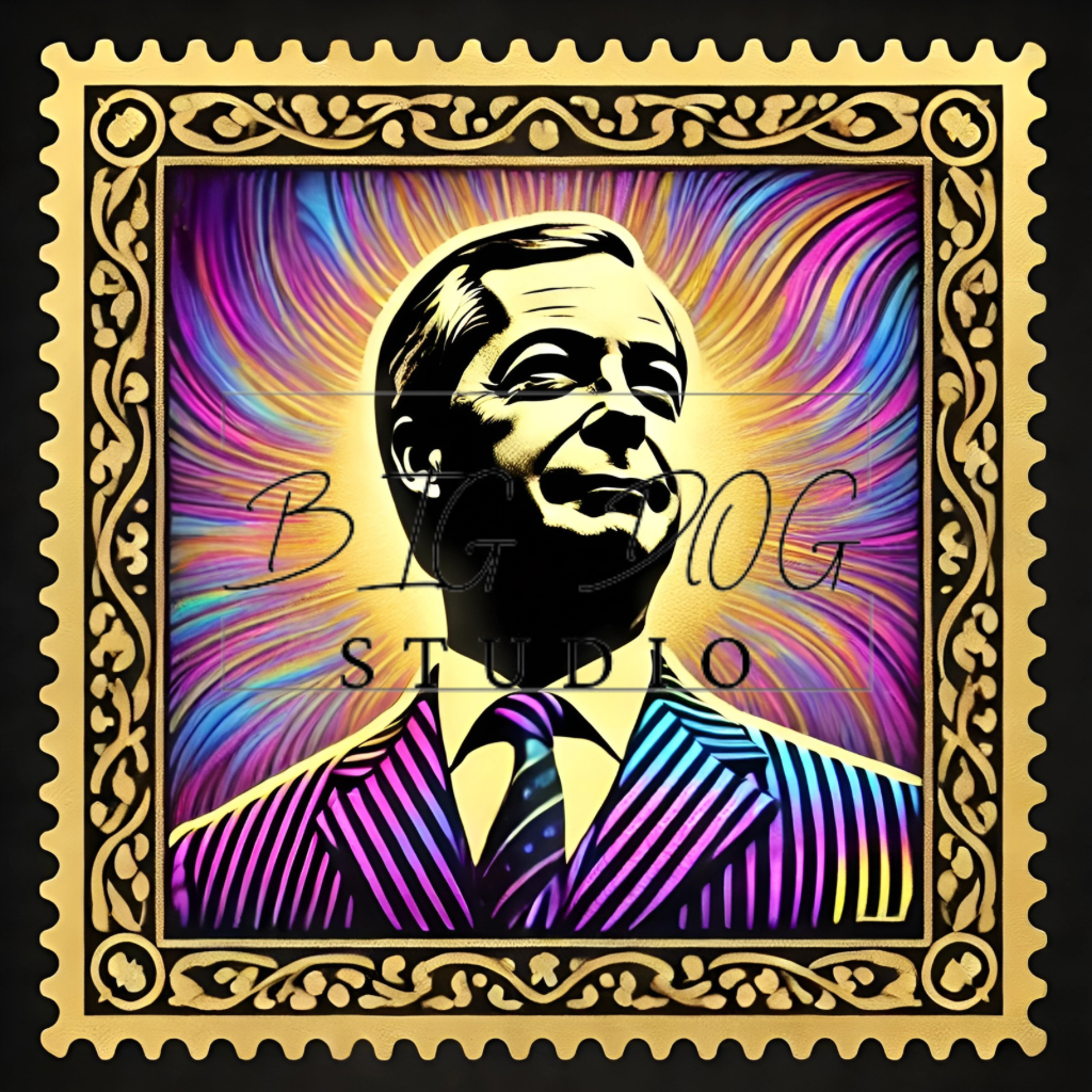 Ceramic Mug Featuring Artwork of Nigel Farage #3 – 11oz Glossy Design