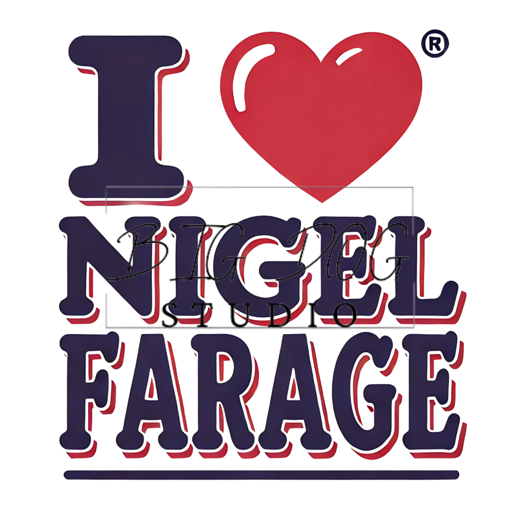 Ceramic Mug Featuring Artwork of Nigel Farage #4 – 11oz Glossy Design