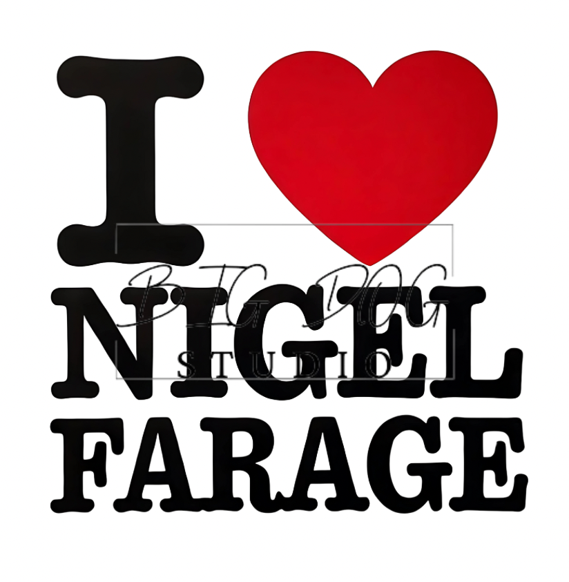 Ceramic Mug Featuring Artwork of Nigel Farage #7 – 11oz Glossy Design