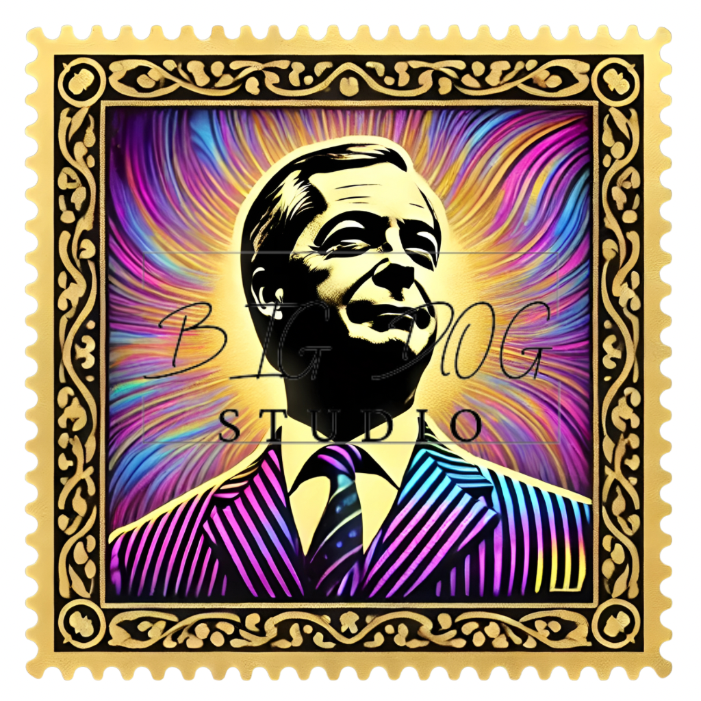 Ceramic Mug Featuring Artwork of Nigel Farage #10 – 11oz Glossy Design