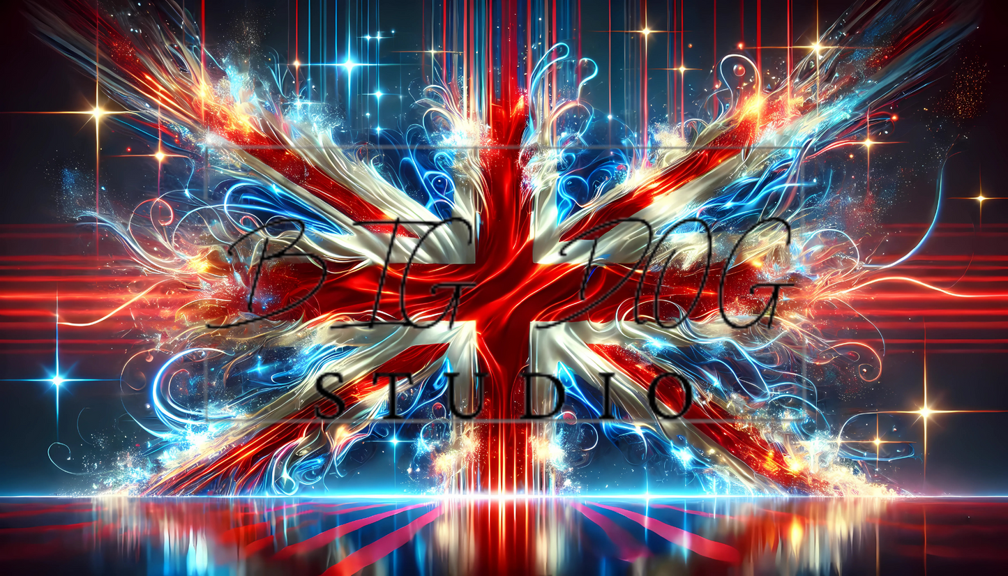 Ceramic Mug Featuring Artwork of the Union Jack Flag #2 – 11oz Glossy Design