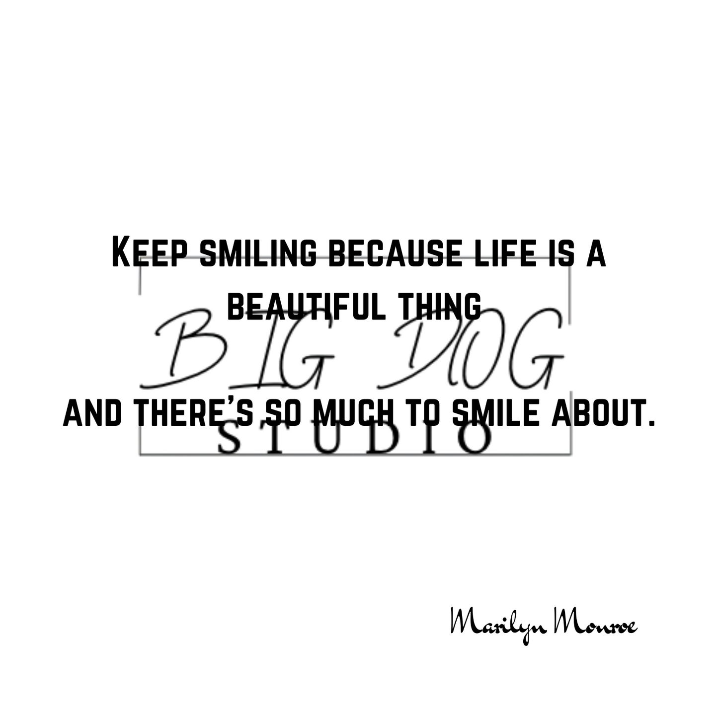 Ceramic Mug Featuring Artwork of Marilyn Monroe and famous quote #1 – 11oz Glossy Design