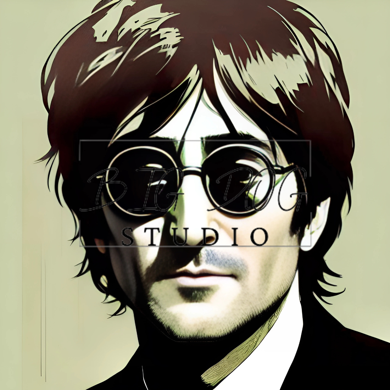 Ceramic Mug Featuring Artwork of John Lennon and famous quote #1 – 11oz Glossy Design
